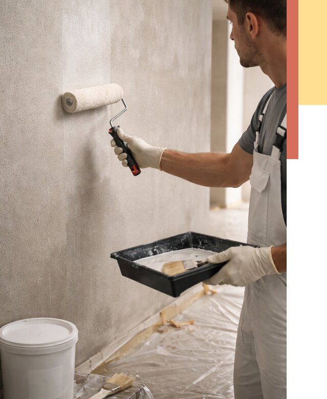 Грунтовка стен в щербинке от 2240 руб. м2 — быстро, недорого, с материалом | ОТДЕЛОЧНИК-Щрб