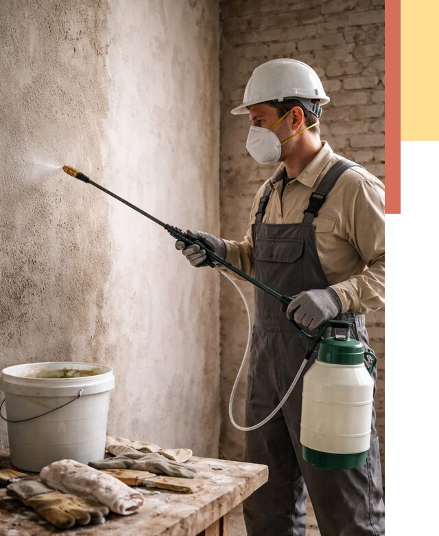 Антисептическая обработка стен в щербинке от 1222 руб. — быстро и недорого | ОТДЕЛОЧНИК-Щрб