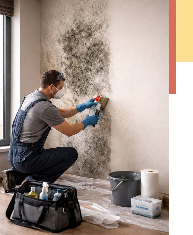 Удаление плесени со стен в щербинке от 2189 руб. — быстро и недорого | ОТДЕЛОЧНИК-Щрб