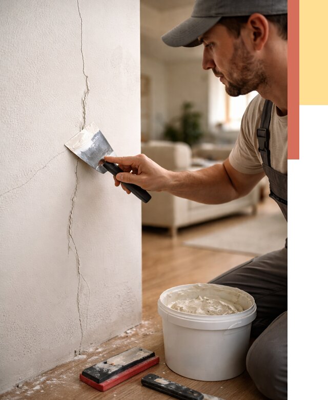 Заделка трещин и сколов в щербинке от 2495 руб. — быстро и недорого | ОТДЕЛОЧНИК-Щрб