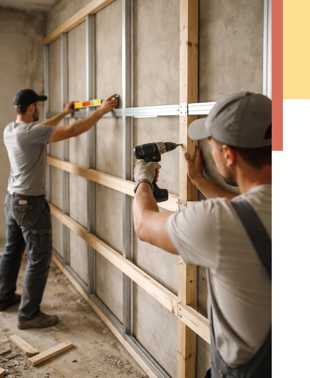 Устройство обрешетки под панели в щербинке от 2138 руб. — монтаж под ключ | ОТДЕЛОЧНИК-Щрб