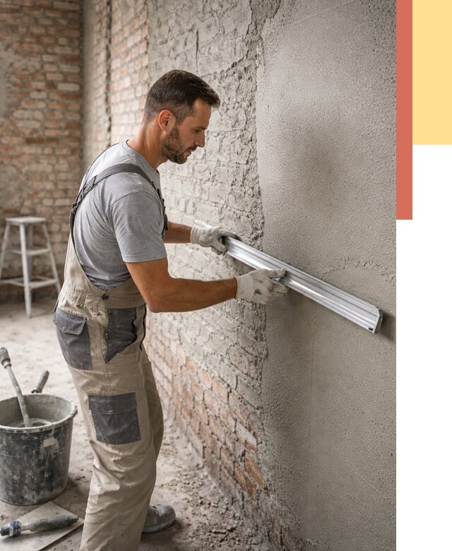 Штукатурка кирпичных стен в щербинке от 4582 руб/м2 — быстро и недорого | ОТДЕЛОЧНИК-Щрб