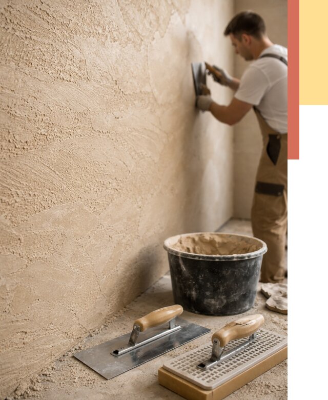 Декоративная штукатурка травертин в щербинке от 1833 руб/м2 — качественно и недорого | ОТДЕЛОЧНИК-Щрб