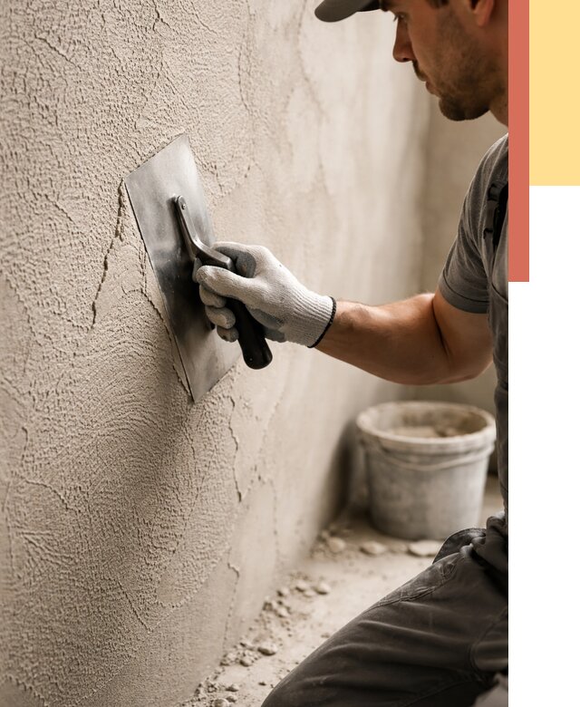 Структурная штукатурка стен в щербинке от 4582 руб. под ключ | ОТДЕЛОЧНИК-Щрб