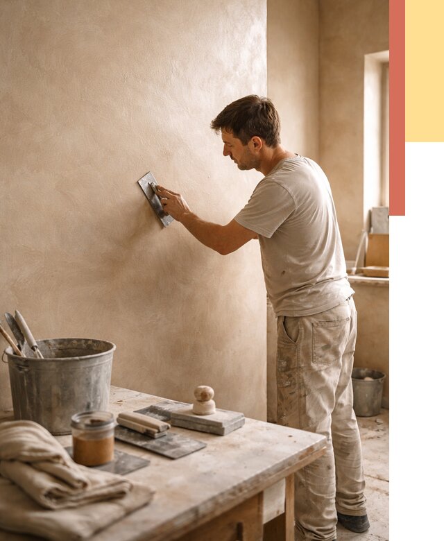 Марокканская штукатурка таделакт в щербинке под ключ от 4276 руб. | ОТДЕЛОЧНИК-Щрб