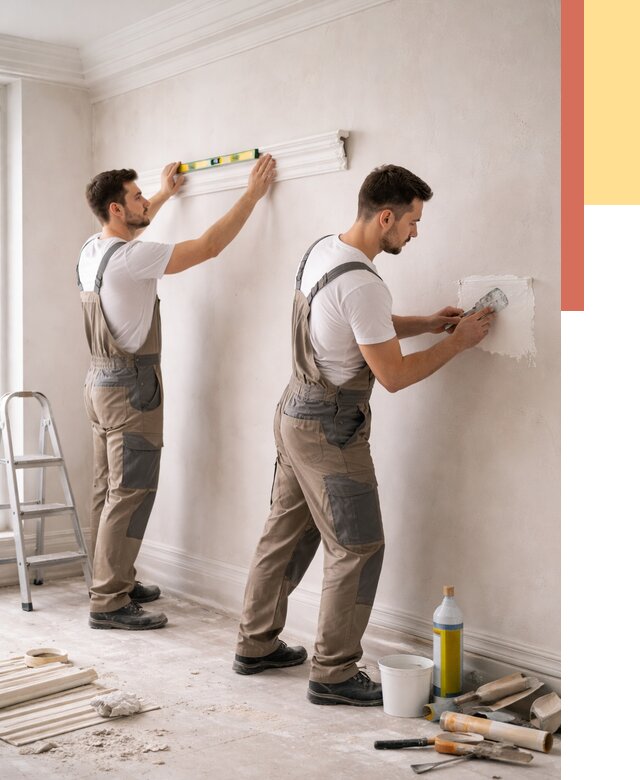 Монтаж лепнины на стены в щербинке от 4582 руб. — недорого, быстро | ОТДЕЛОЧНИК-Щрб