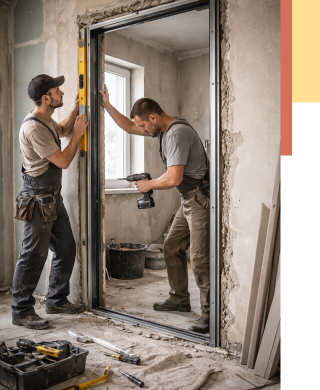 Закладка дверного проема в щербинке от 3564 руб. — быстро и недорого | ОТДЕЛОЧНИК-Щрб