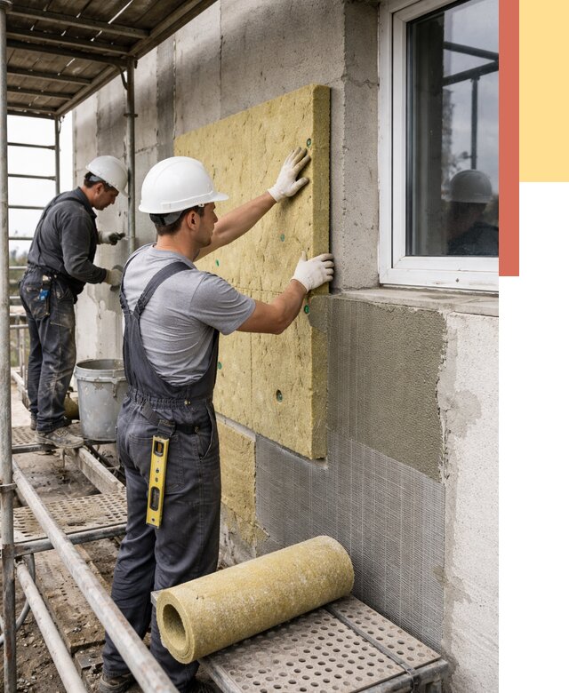 Утепление стен в щербинке от 4378 руб. под ключ — быстро и недорого | ОТДЕЛОЧНИК-Щрб