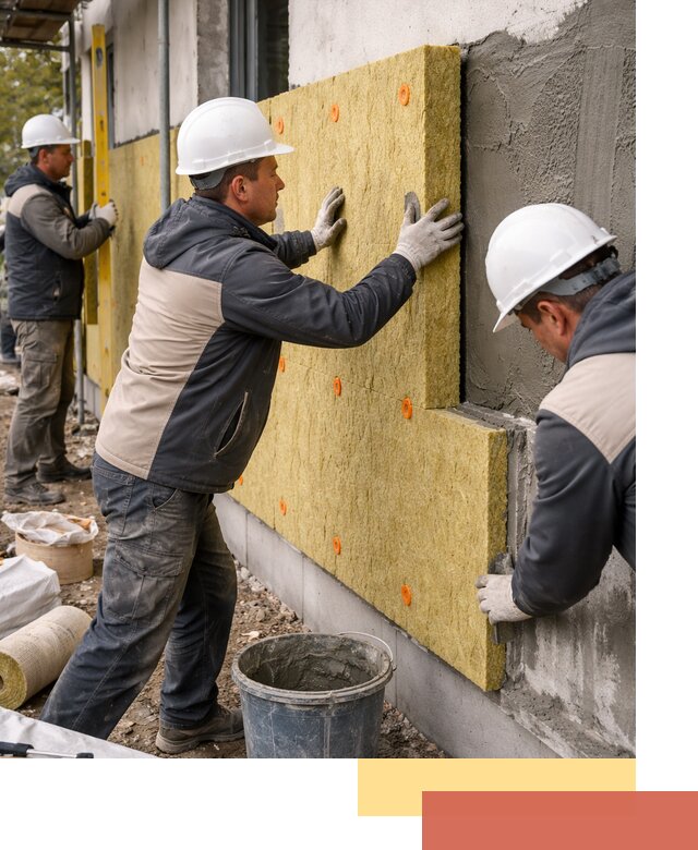 Утепление стен минватой в щербинке — тепло и звукоизоляция