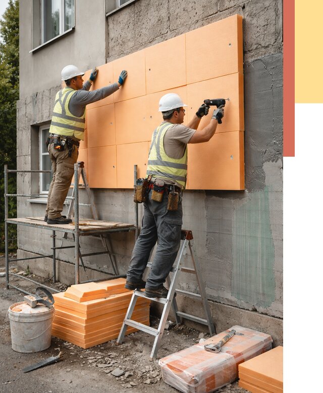 Утепление стен пеноплексом в щербинке от 1884 руб./м2 — быстро и недорого | ОТДЕЛОЧНИК-Щрб