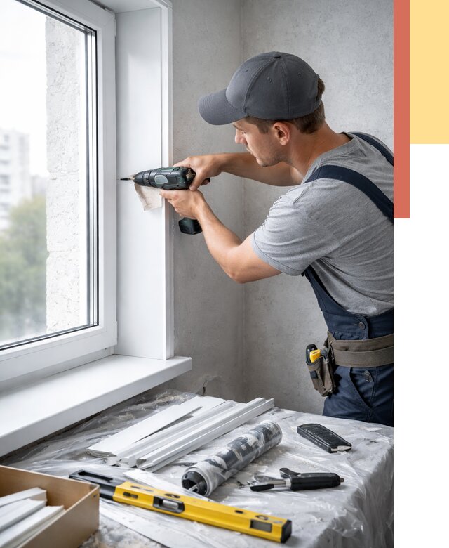 Установка пластиковых откосов в щербинке от 2291 руб. | ОТДЕЛОЧНИК-Щрб монтаж, быстро и недорого