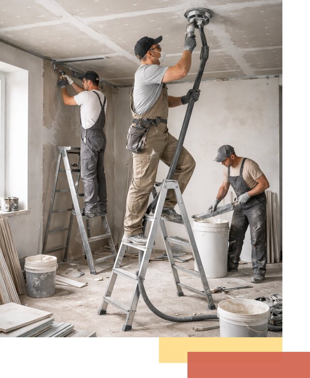 Ремонт потолка из гипсокартона в щербинке: быстрый и качественный монтаж