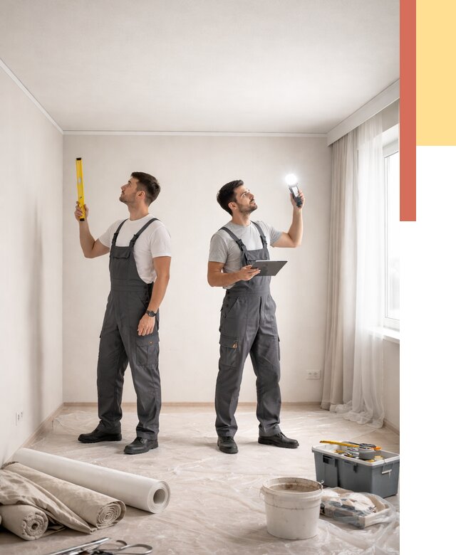 Отделка потолка в щербинке недорого от 764 руб/м2 | Услуги ОТДЕЛОЧНИК-Щрб