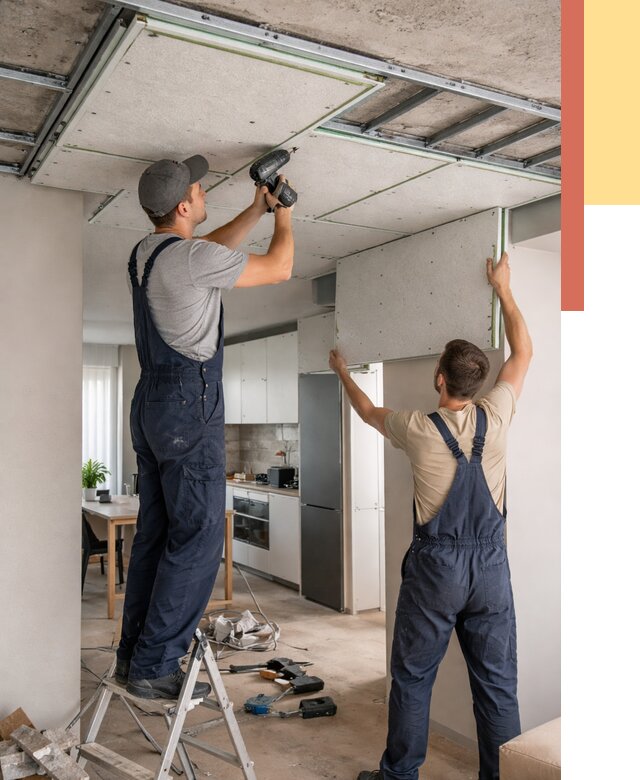 Шумоизоляция потолка панелями зипс в щербинке от 1884 руб. под ключ | ОТДЕЛОЧНИК-Щрб